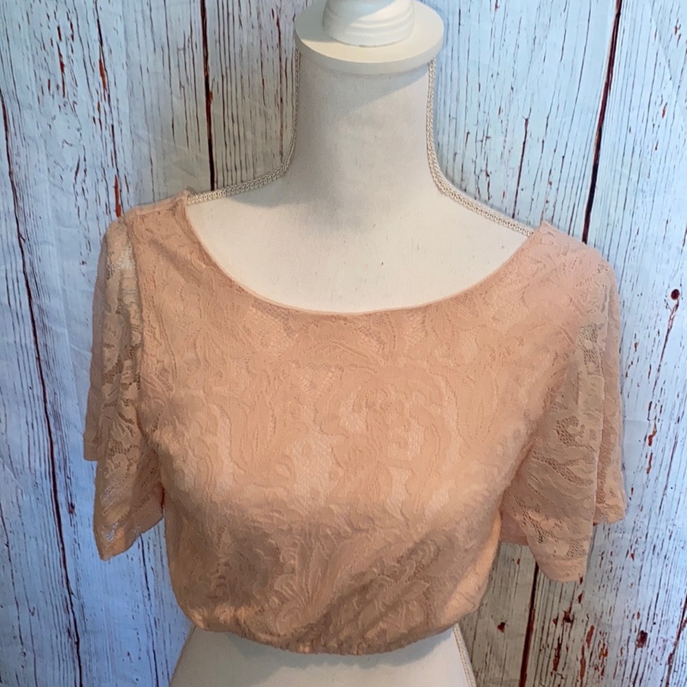 Pins and needles by Urban Outtfitters cropped top